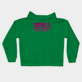 Zombie Hand Cbus Purple Kids Hoodie